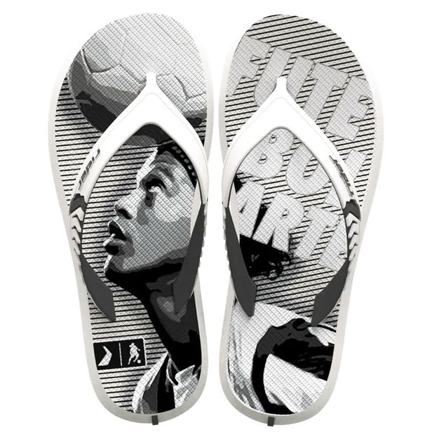 Chinelo Masculino R1 Prime R10 Rider 12559 BRANCO/CINZA 37/38