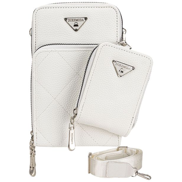 Bolsa Feminina Transversal H.E FR40 BRANCO