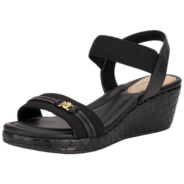 Sandália Feminina Anabela Modare 7216103 PRETO 34