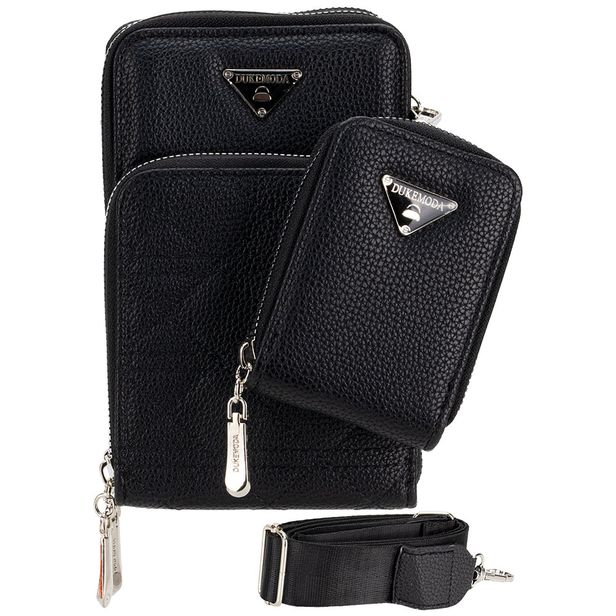 Bolsa Feminina Transversal H.E FR34 PRETO