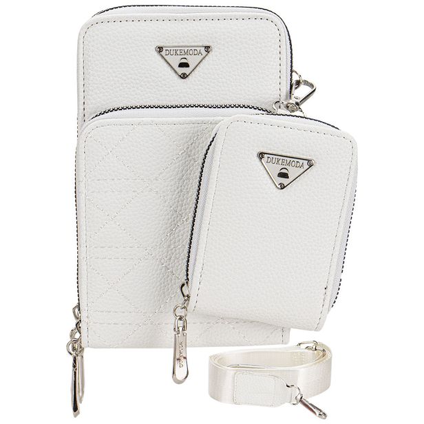 Bolsa Feminina Transversal H.E FR34 BRANCO