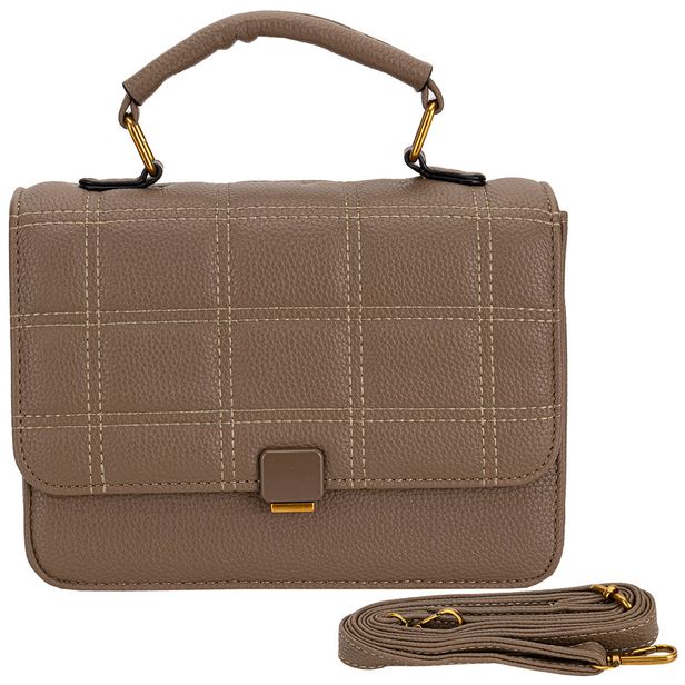Bolsa Feminina H.E SX6030 TAUPE