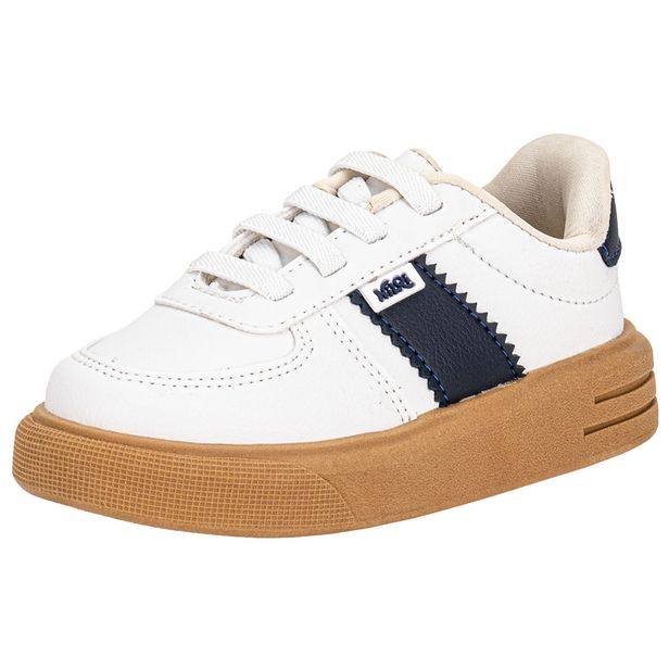 Tênis Infantil Masculino NilQi 23102 BRANCO/AZUL 22
