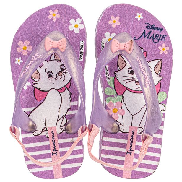Chinelo Infantil Feminino Baby Disney Joy Ipanema 27323 LILÁS 17/18