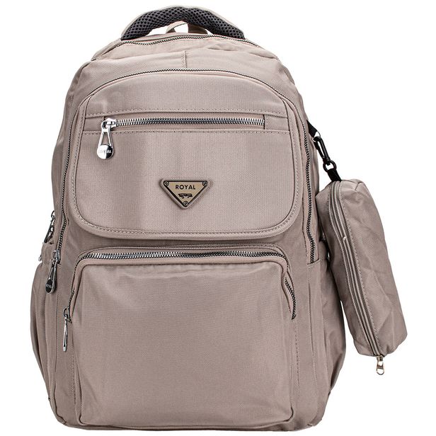 Mochila Feminina Royal Style LZ702 CINZA