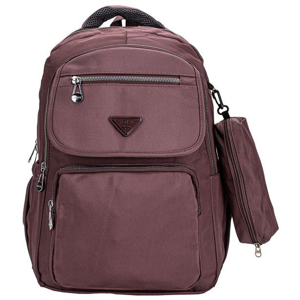 Mochila Feminina Royal Style LZ702 ROXO
