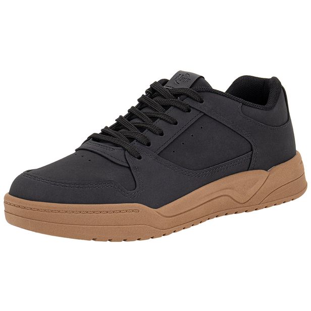Tênis Masculino BRSport 60004101 PRETO/CAFÉ 38