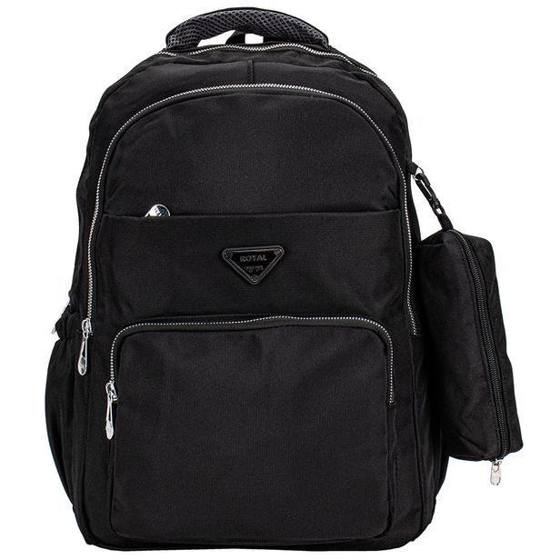 Mochila Feminina Royal Style LZ202 PRETO