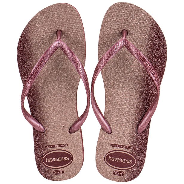 Chinelo Feminino Slim Gloss Havaianas 4145617 VINHO 35/36