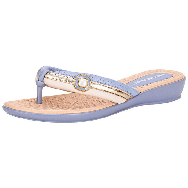 Tamanco Feminino Flat Piccadilly 500374 AZUL 36