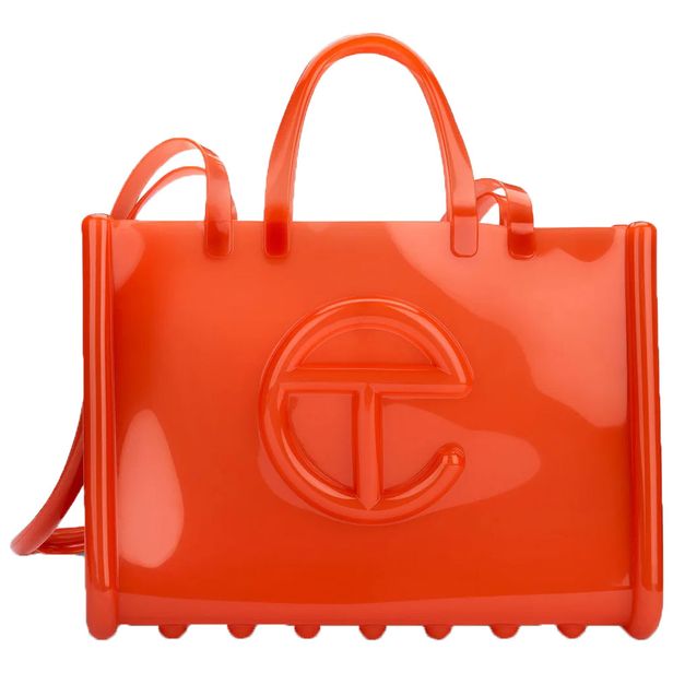 Melissa X Telfar Large Jelly Shopper II 34456 LARANJA