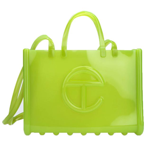 Melissa X Telfar Large Jelly Shopper II 34456 VERDE