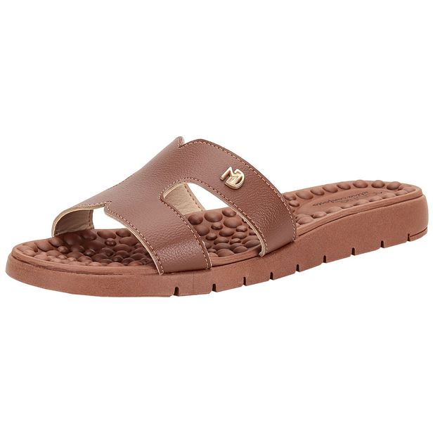 Tamanco Feminino Flat Modare 7162330 CHOCOLATE 35