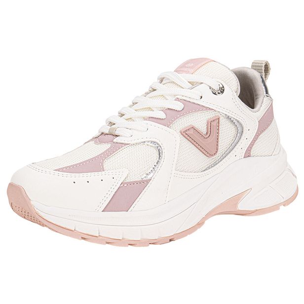 Tênis Feminino Chunky Via Marte 240008 BRANCO/ROSA 34