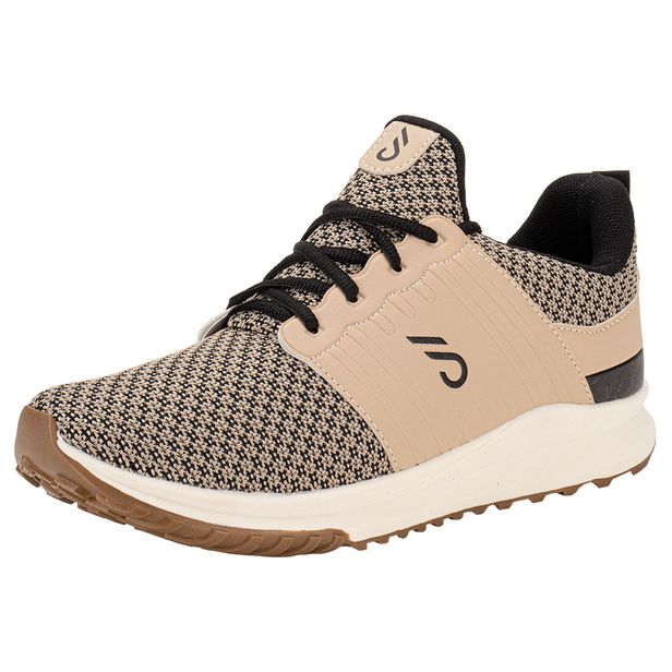 Tênis Masculino Spark 3025 BEGE/PRETO 38
