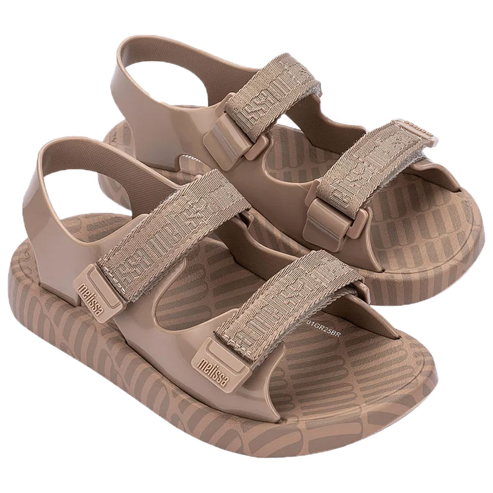 Mini Melissa Mix II Infantil 36116 TAUPE | Clovis Calçados
