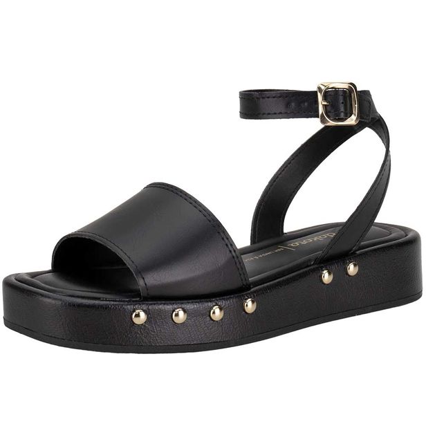 Sandália Feminina Flat Dakota DB052 PRETO 35