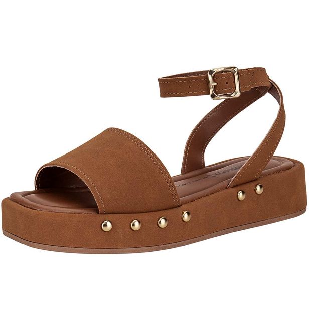 Sandália Feminina Flat Dakota DB052 CAMEL 34