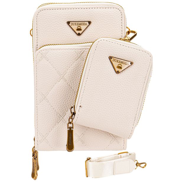 Bolsa Feminina Transversal H.E H2013 MARFIM