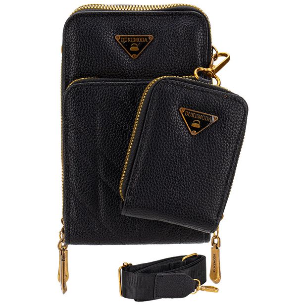 Bolsa Feminina Transversal H.E H2013 PRETO