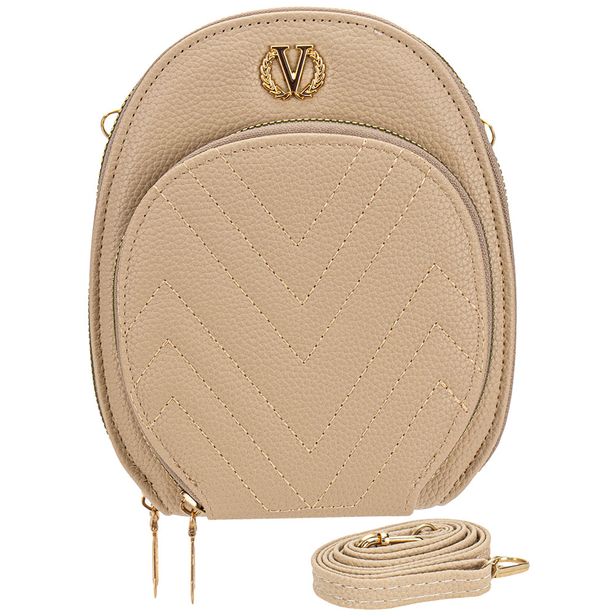 Bolsa Feminina Transversal H.E W09 BEGE