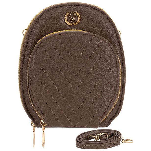 Bolsa Feminina Transversal H.E W09 TAUPE