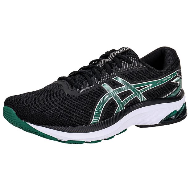 Tênis Masculino Gel Sparta 2 Asics 1011B815 PRETO/VERDE 39