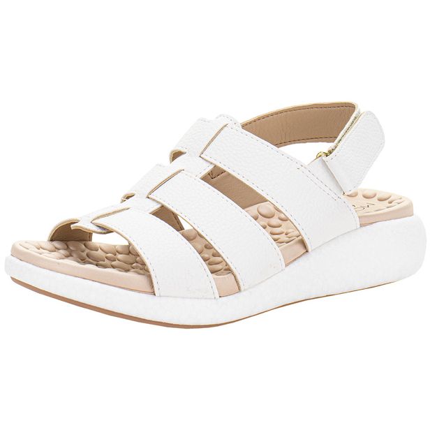 Sandália Feminina Flat Modare 7206205 BRANCO 34
