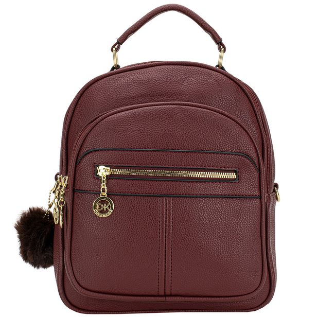 Mochila Feminina H.E GH538 VINHO