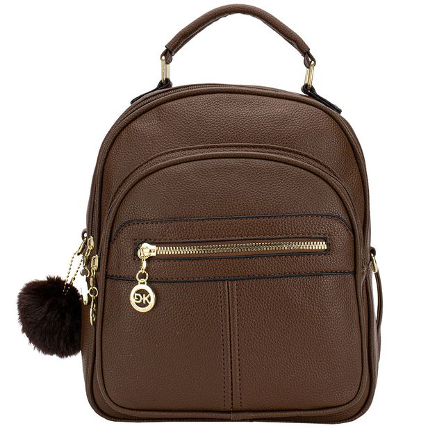 Mochila Feminina H.E GH538 MARROM