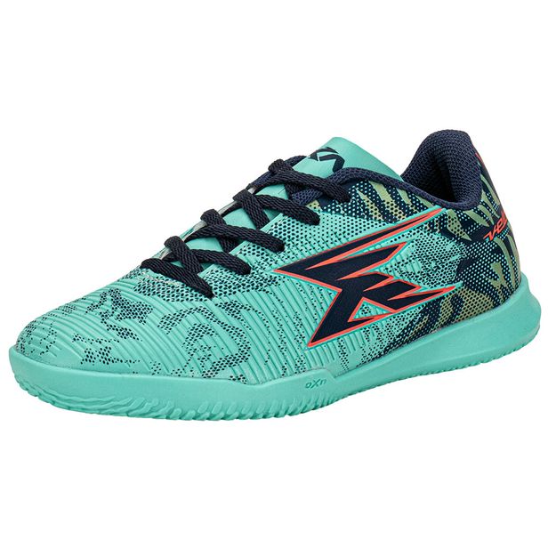 Chuteira Infantil Futsal Velox 6 Oxn 421 VERDE/AZUL 28