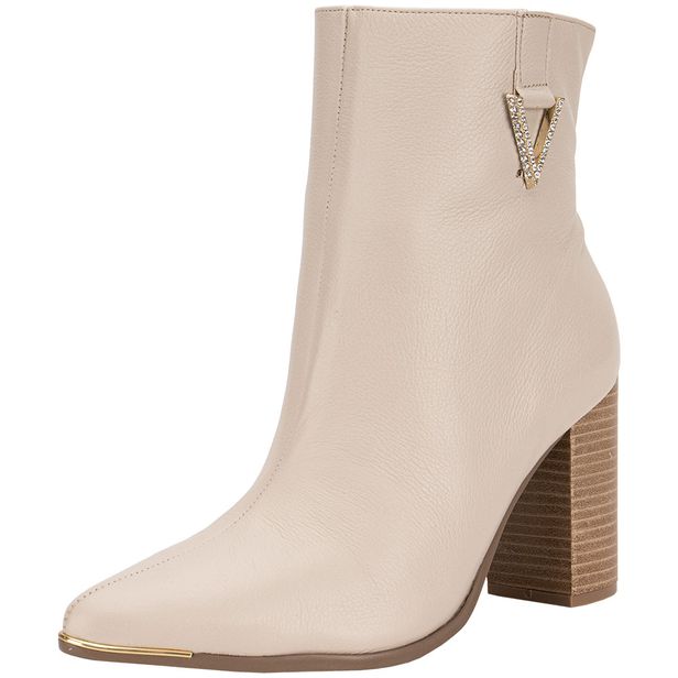 Bota Feminina Cano Baixo Via Marte 230001 MARFIM 35