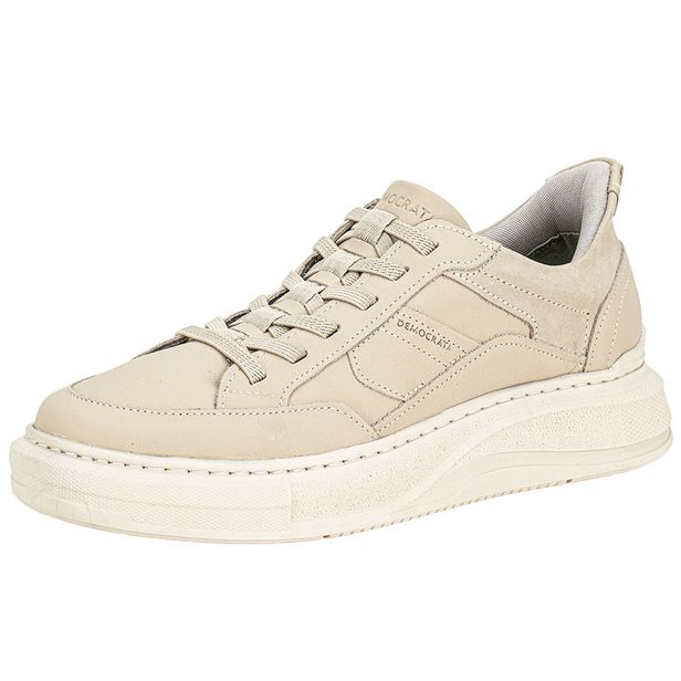 Sapatênis Masculino Pace Democrata 653101 NATURAL 37