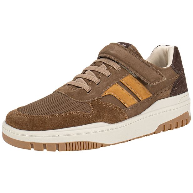 Sapatênis Masculino Max Ferracini 7403 CAFÉ/BEGE 38