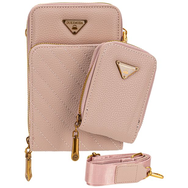 Bolsa Feminina Transversal H.E H2017 ROSA