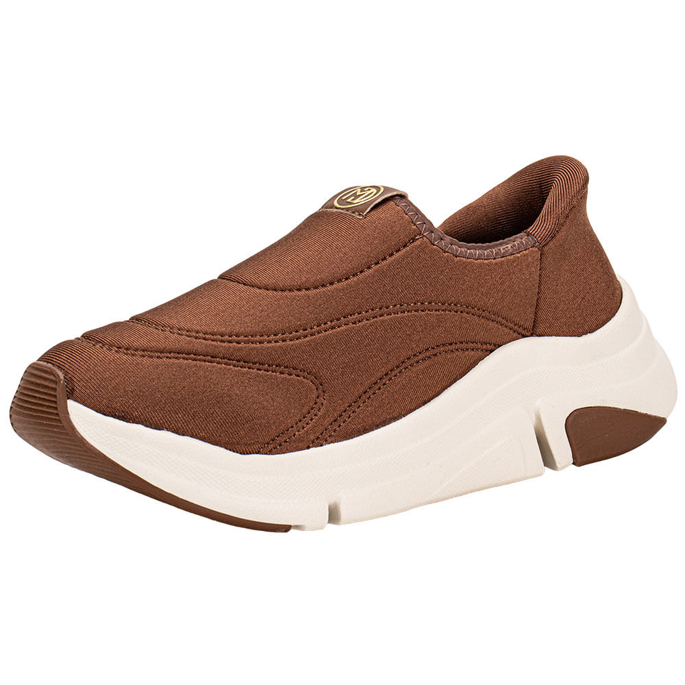Tênis Feminino Slip On Modare 7401107 CHOCOLATE 34