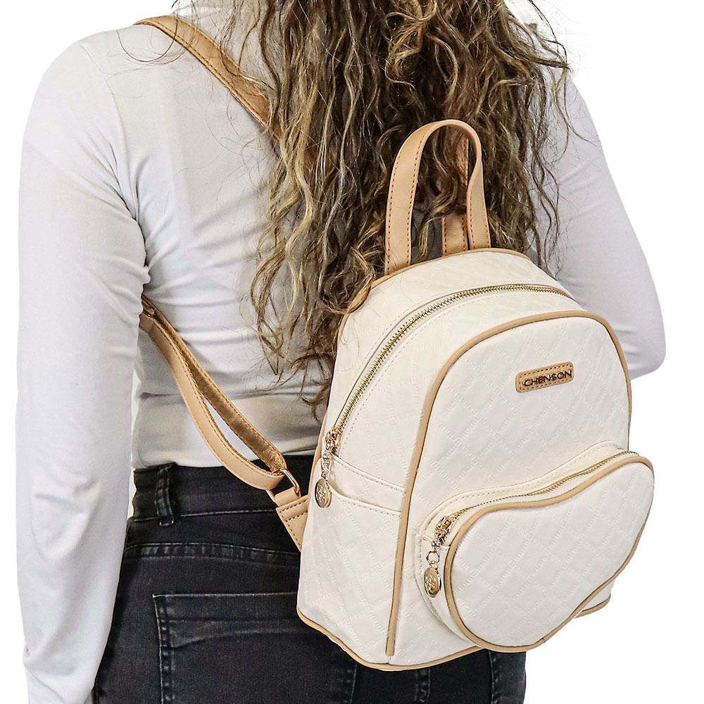 Mochila Feminina Chenson CG84979 PRETO | Clovis Calçados