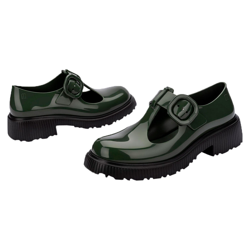 Melissa Jackie 33882 PRETO/VERDE - cloviscalcados