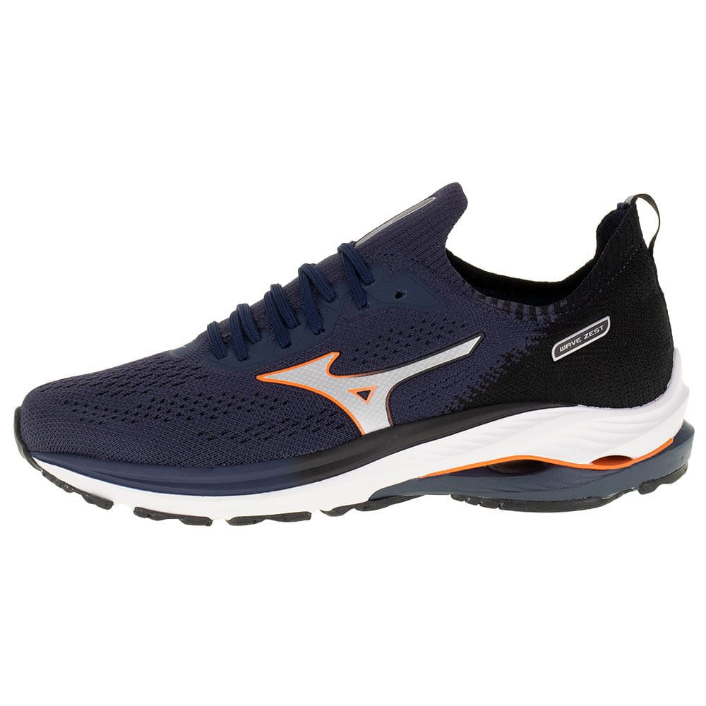 ルイ Tênis Masculino Wave Zest Mizuno - 101068068 MARINHO | Clovis Calçados