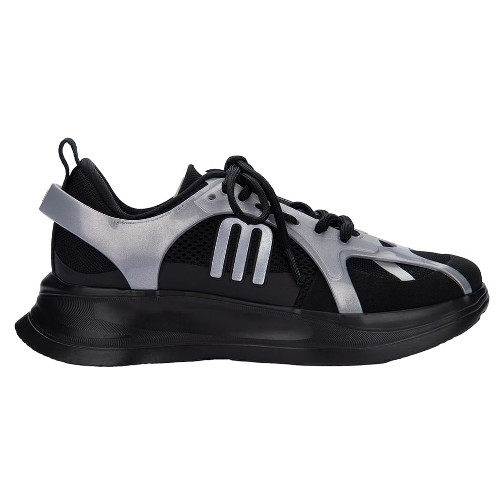 Melissa X Beat 39505 PRETO/PRATA | Clovis Calçados