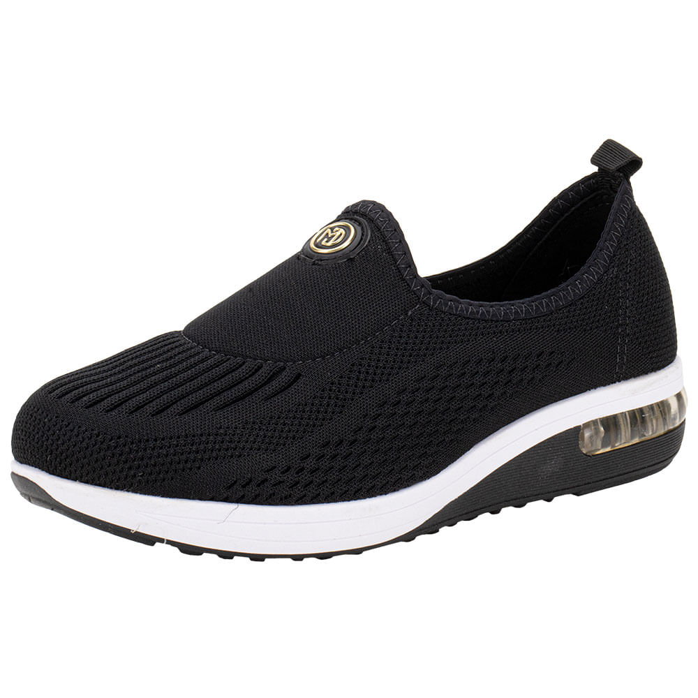 Tênis Feminino Modare - 7320217 PRETO/BRANCO 01 37