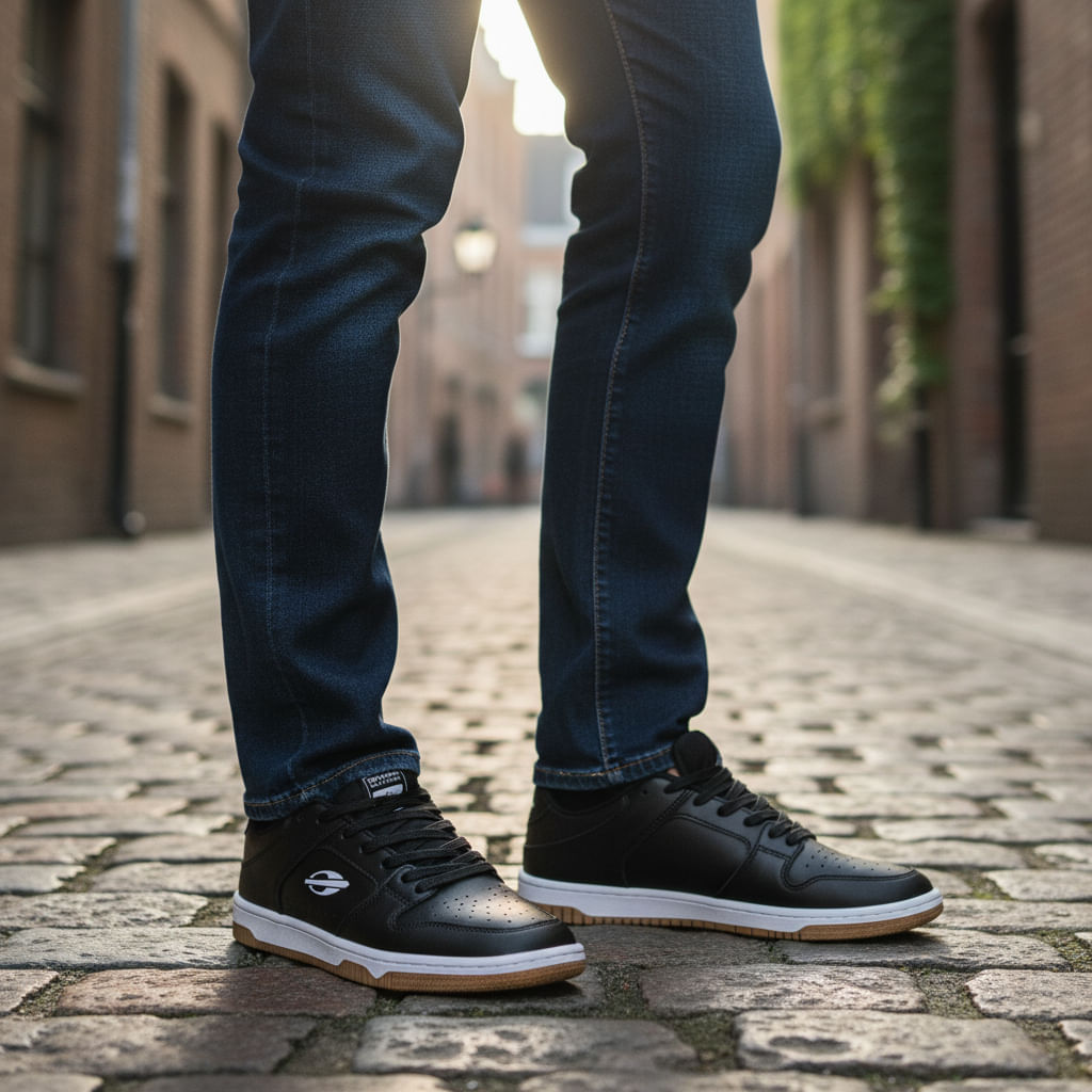 Tênis Masculino Action Mormaii 203396 PRETO | Clovis Calçados