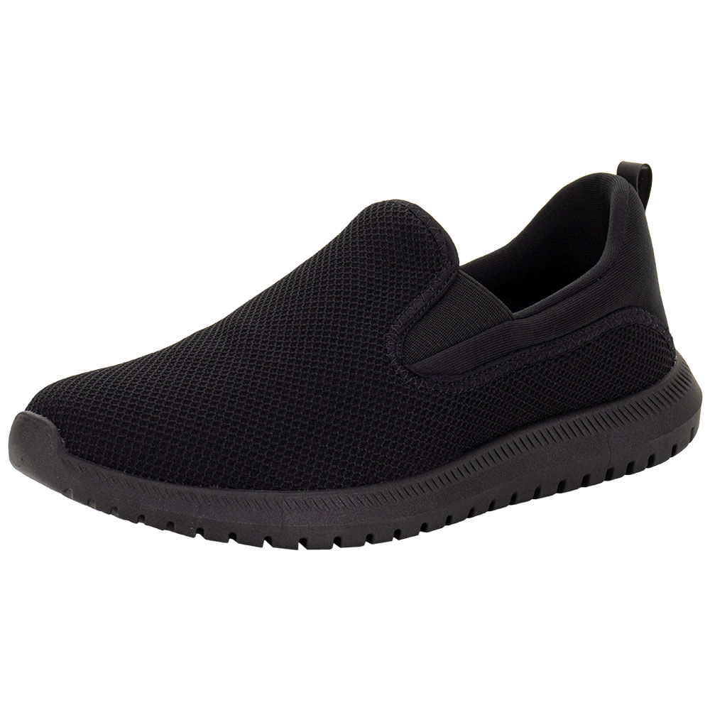 Tênis Masculino Slip On Actvitta 4914226 PRETO 38