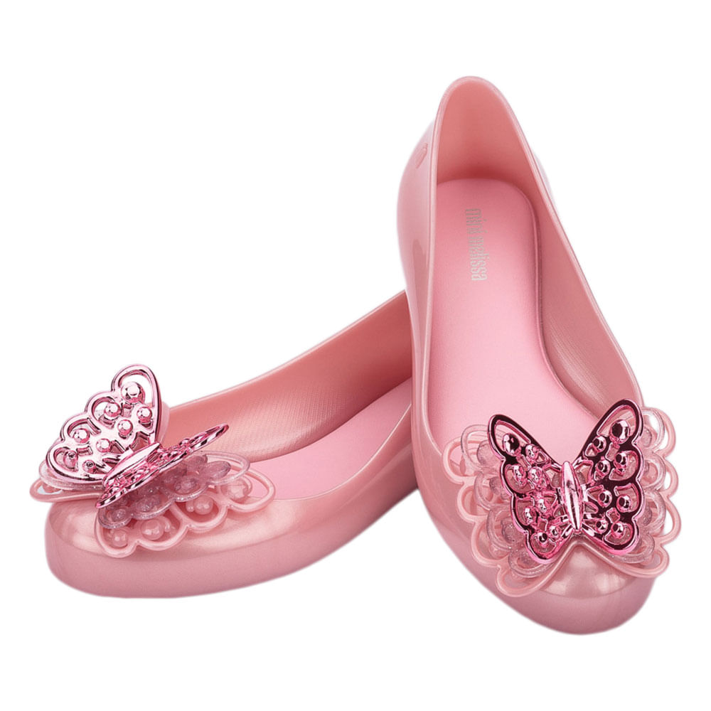 Mini Melissa Sweet Love Fly II Infantil 35895 ROSA | Clovis Calçados