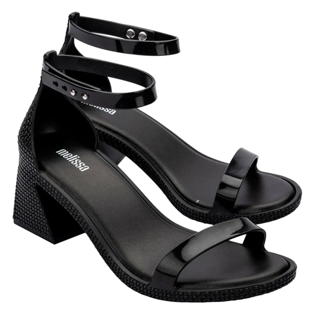 Melissa Lux Heel 35745 PRETO | Clovis Calçados