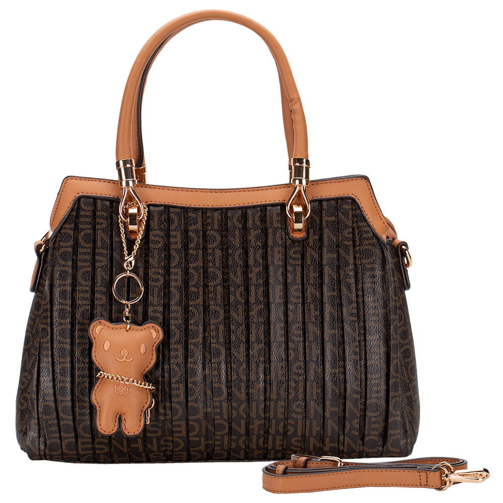 Bolsa Feminina Chenson - CG83733 CAFÉ | Clovis Calçados