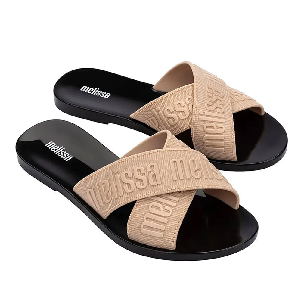 Melissa M-Lover Slide 35740 BEGE/PRETO 33/34