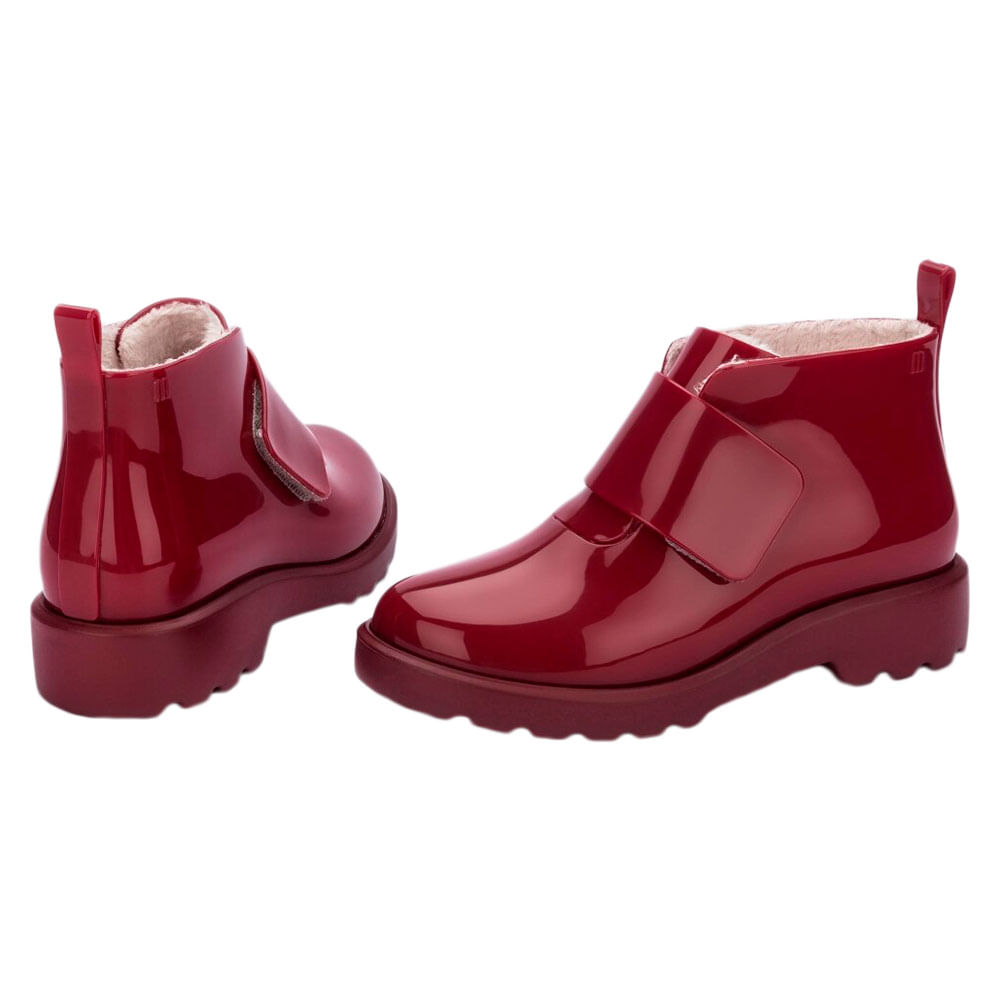 Mini Melissa Chelsea Boot Infantil 32835 VINHO | Clovis Calçados