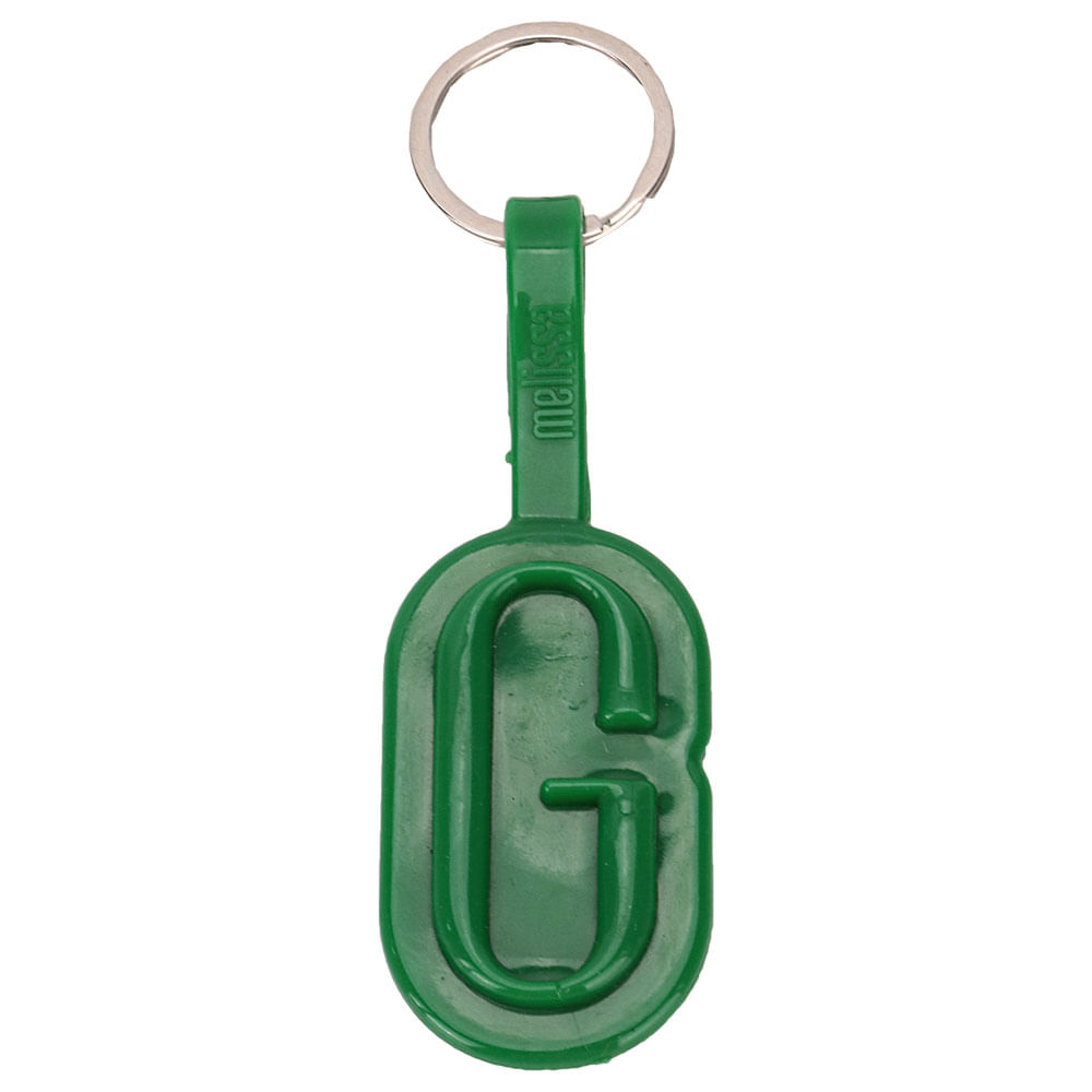 Melissa Keyring Alfabeto 34191 ROSA 03 | Clovis Calçados
