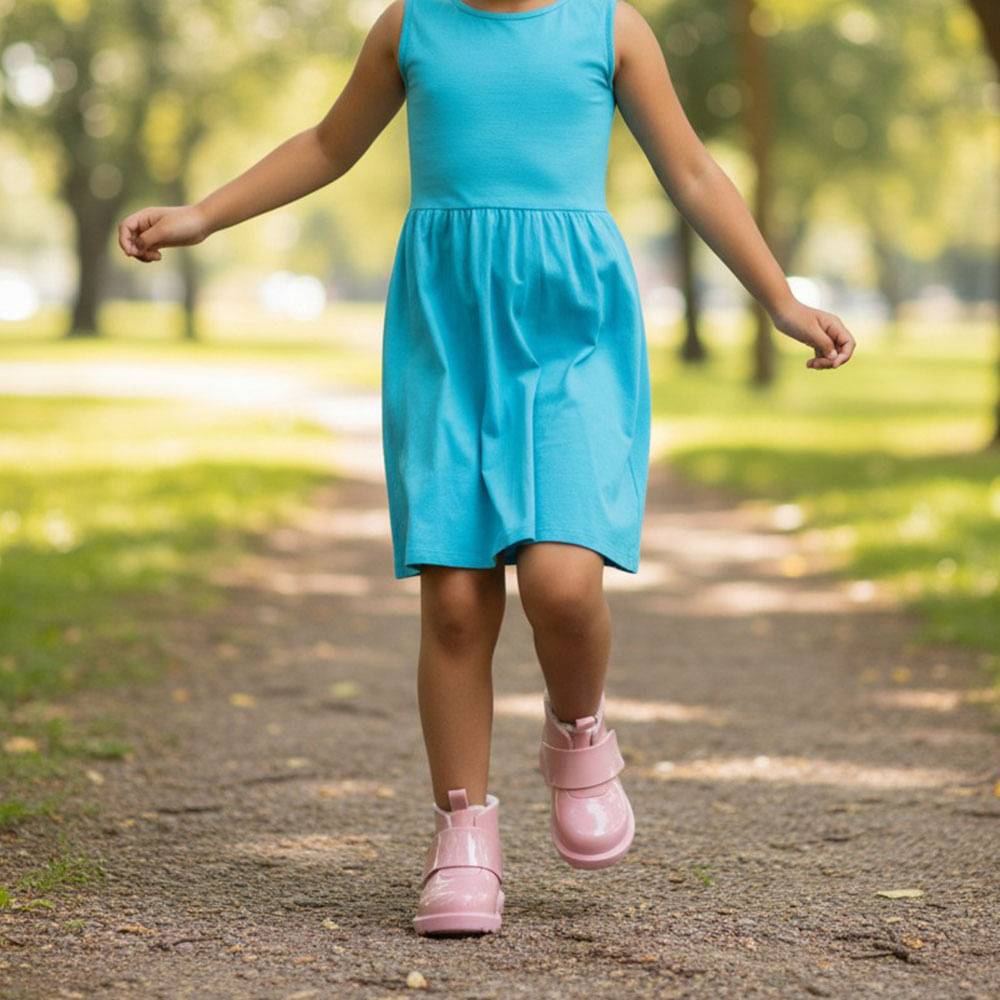 Mini Melissa Chelsea Boot Baby 32833 ROSA | Clovis Calçados